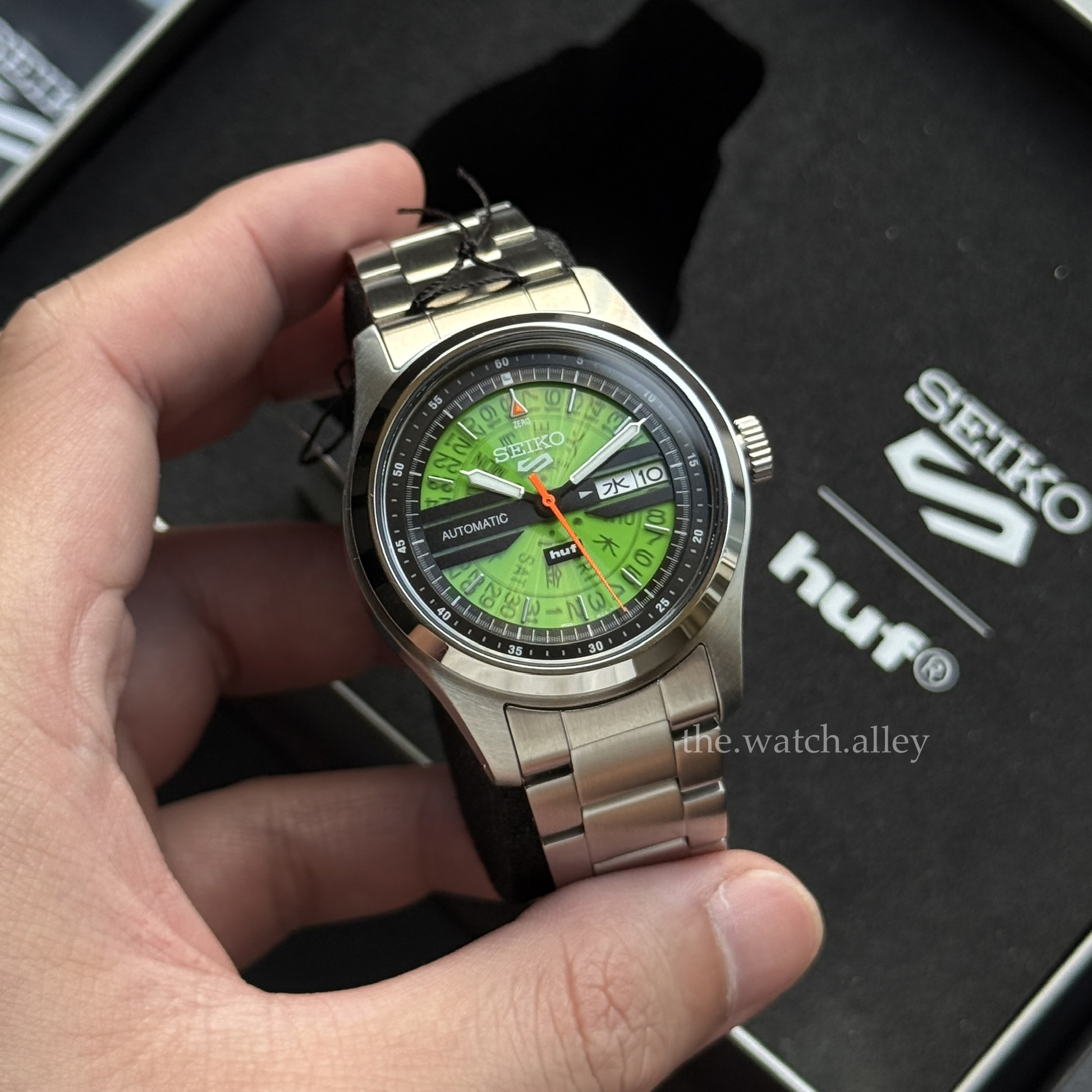 Seiko Seiko 5 Sports X HUF Collaboration “Time Sonar” - SRPM09 / SRPM09K1 Limited Edition 7,000pcs