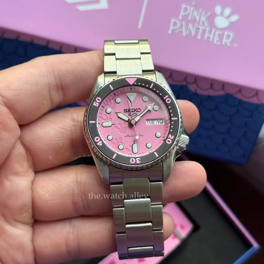 Seiko Seiko 5 Sports X “Pink Panther” - 38mm SRPM07 / SRPM07K1 - Limited Edition 9,999pcs