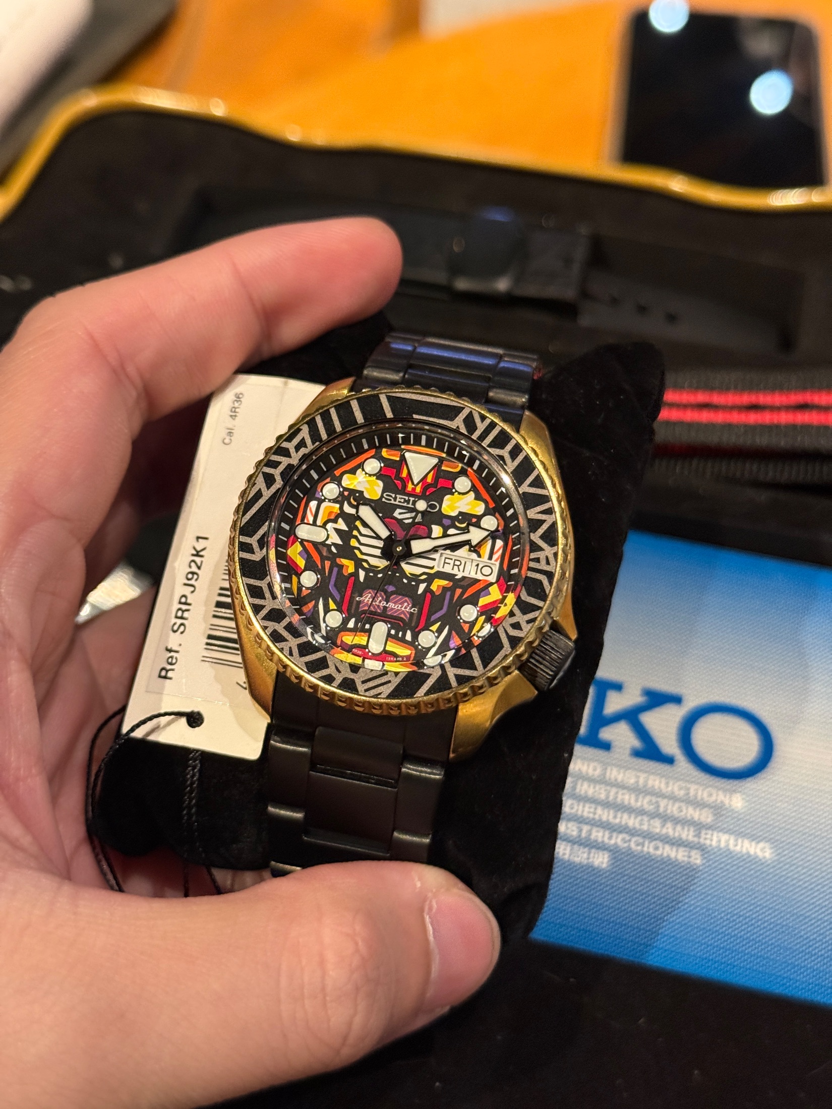 Seiko Seiko 5 Sports x Rukkit “The Tiger” SRPJ92 / SRPJ92K1 - Thailand Limited Edition 2,022pcs