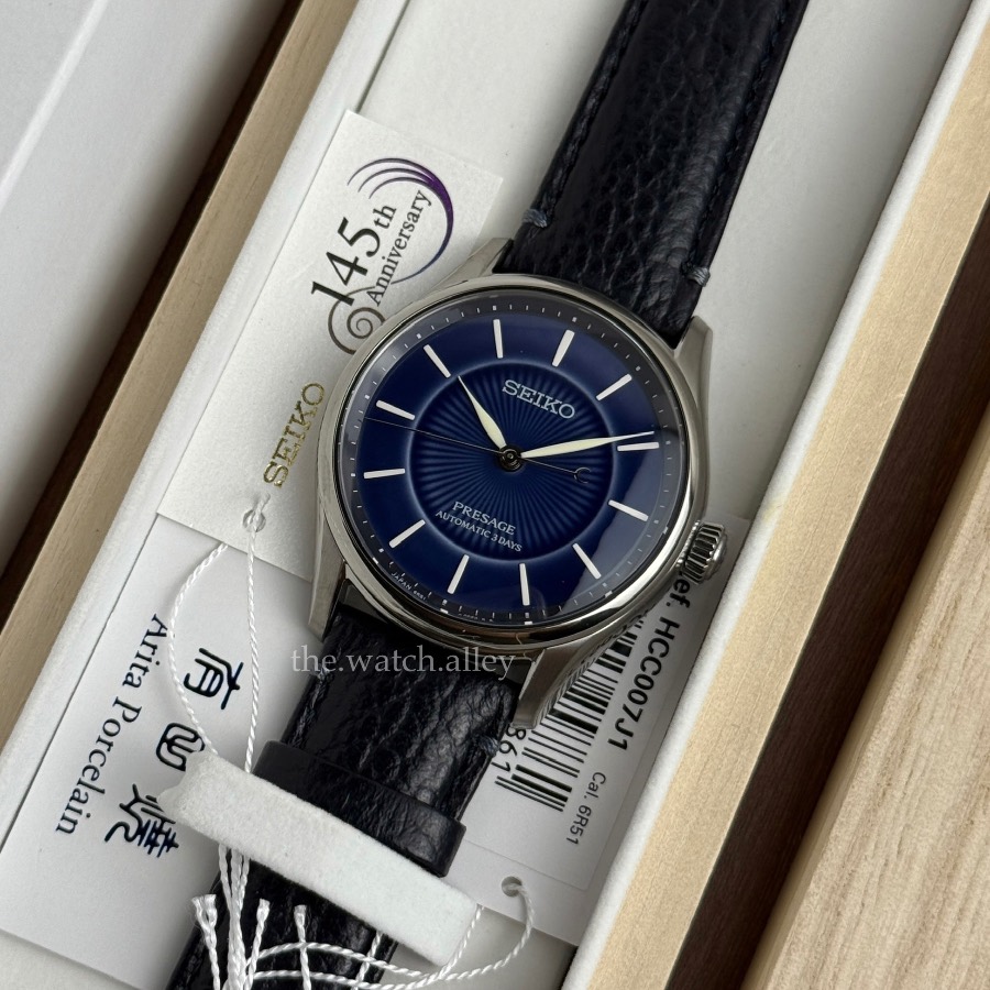 Seiko Seiko Presage Classic Series - HCC007 / HCC007J1 Cobalt Blue Arita Porcelain Dial - 145th Anniversary - Limited Edition 1,500pcs