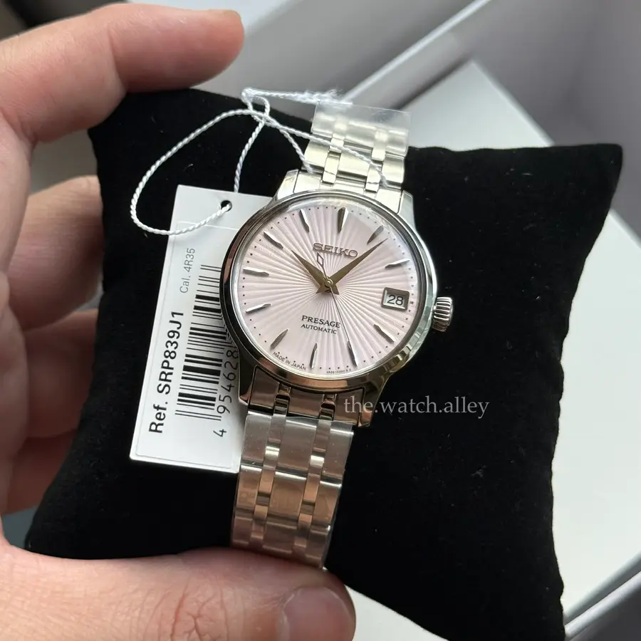 Seiko Seiko Presage Ladies - Pink Dial SRP839 / SRP839J1 - “Cosmopolitan” Cocktail Time