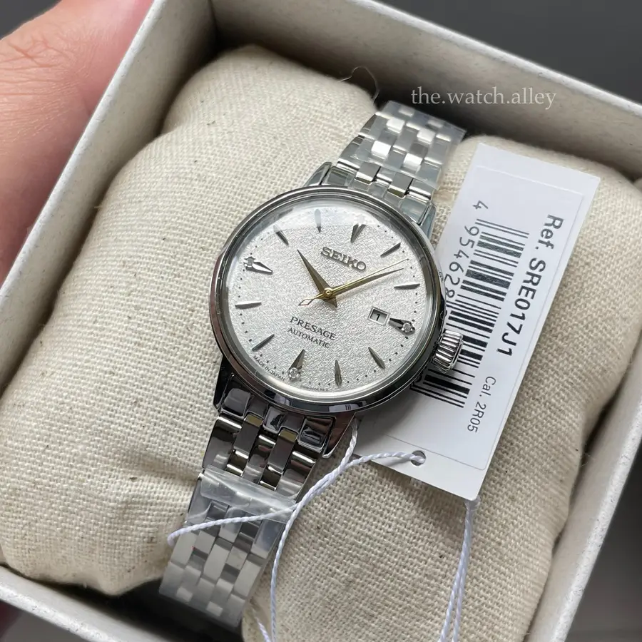 Seiko Seiko Presage Ladies - SRE017 / SRE017J1 White Diamonds - “Hot Buttered Rum Cow” - Cocktail Time