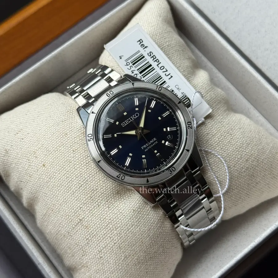 Seiko Seiko Presage - SRPL07 / SRPL07J1 Blue - Style 60’s Dress Watch