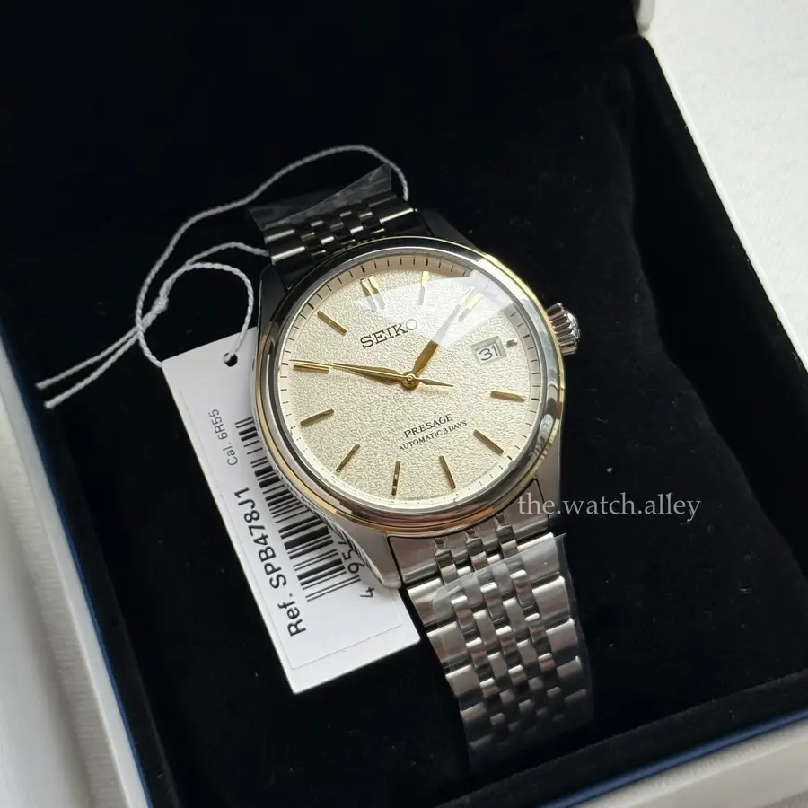 Seiko Seiko Presage - Two-Tone Gold “Shiro-iro” SPB478 / SPB478J1 - Classic Series “3 Days”