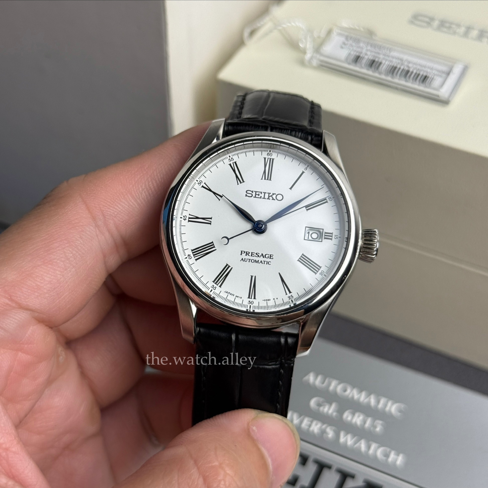 Seiko Seiko Presage - White Enamel Dial SPB047 / SPB047J1 - Dress Watch