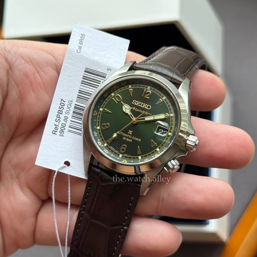 Seiko Seiko Prospex Alpinist - “Classic Pine Green” SPB507 / SPB507J1 - Automatic 3 Days