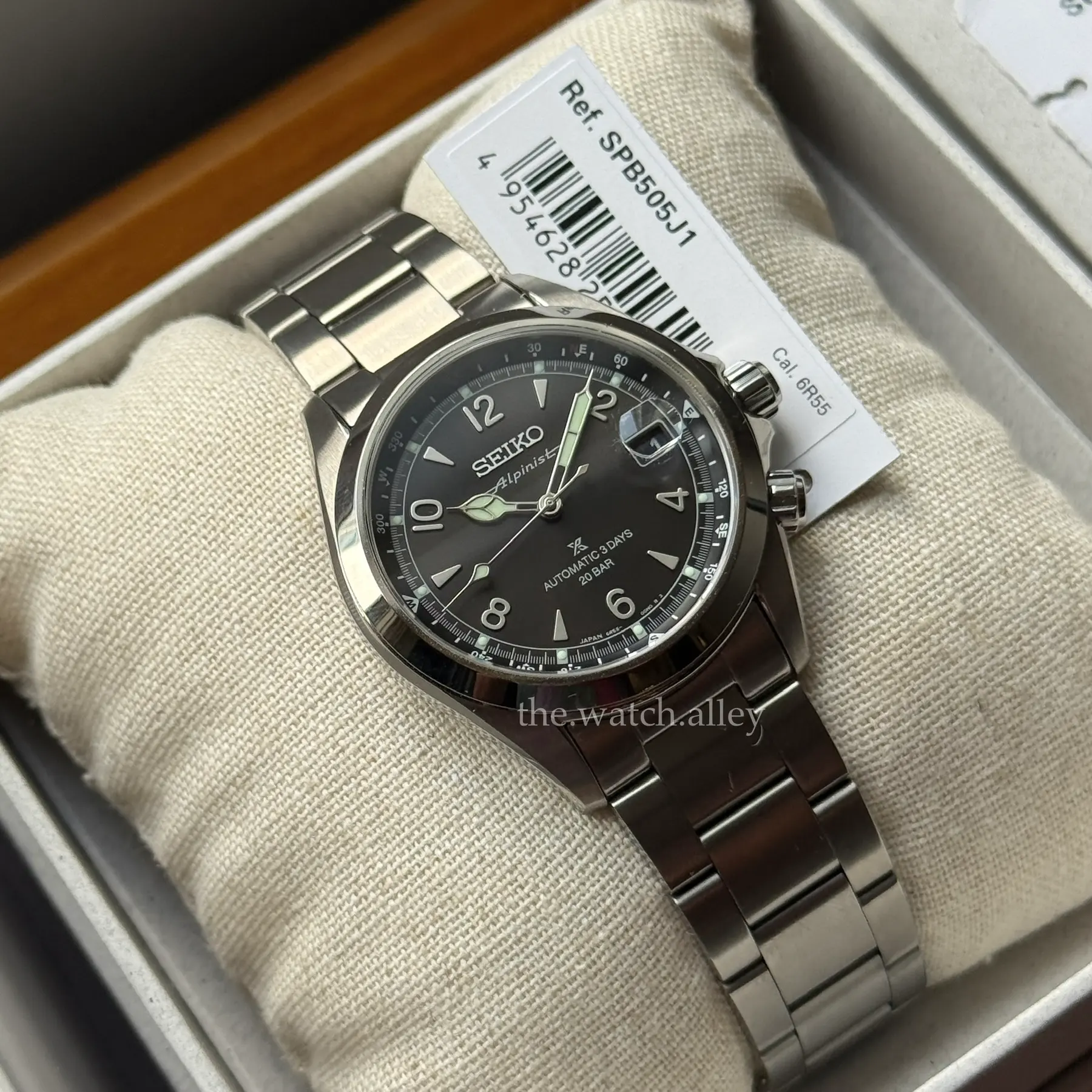 Seiko Seiko Prospex Alpinist - "Summit Black" SPB505 / SPB505J1 - Automatic 3 Days