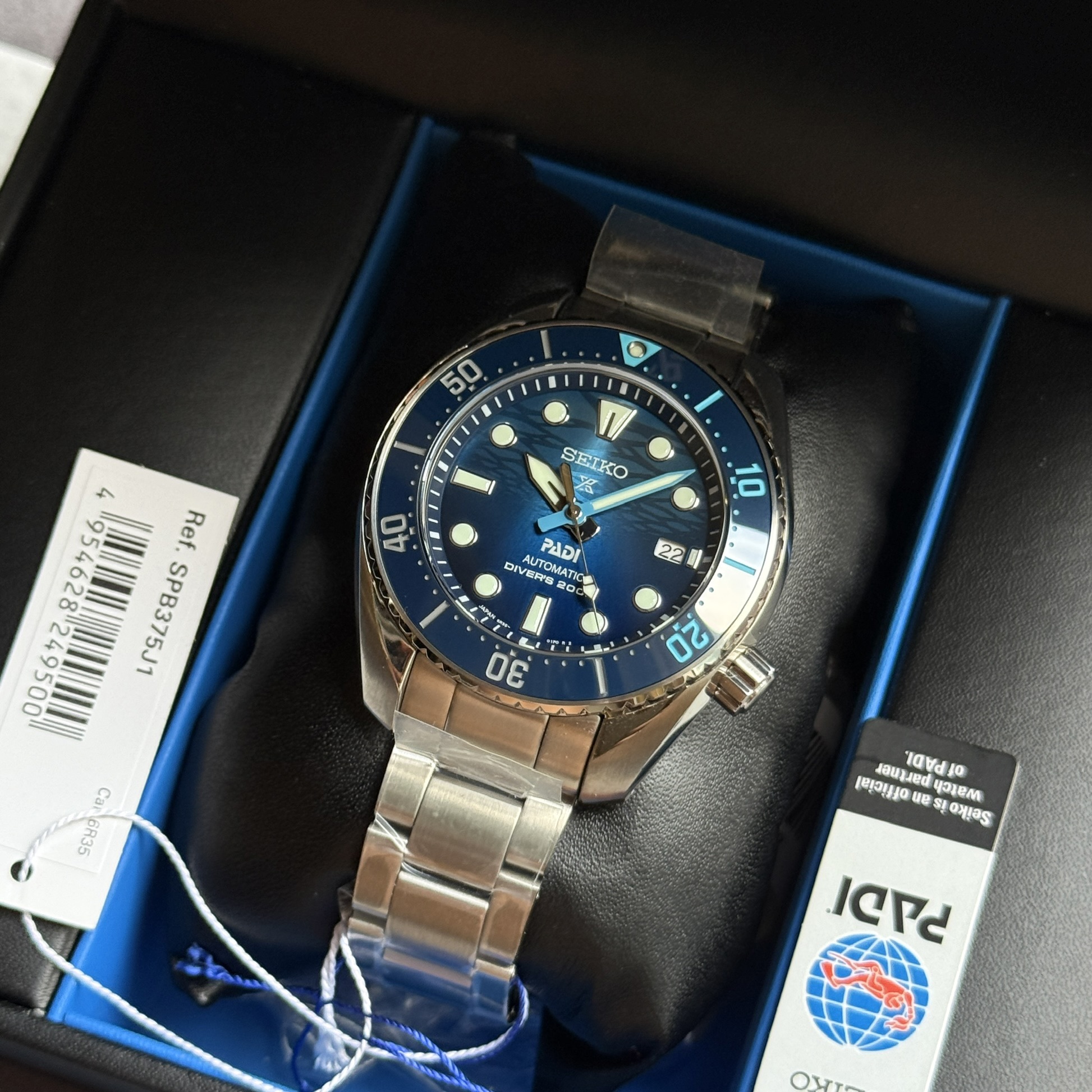 Seiko Seiko Prospex – King Sumo PADI “Great Blue” Divers – SPB375 | SPB375J1