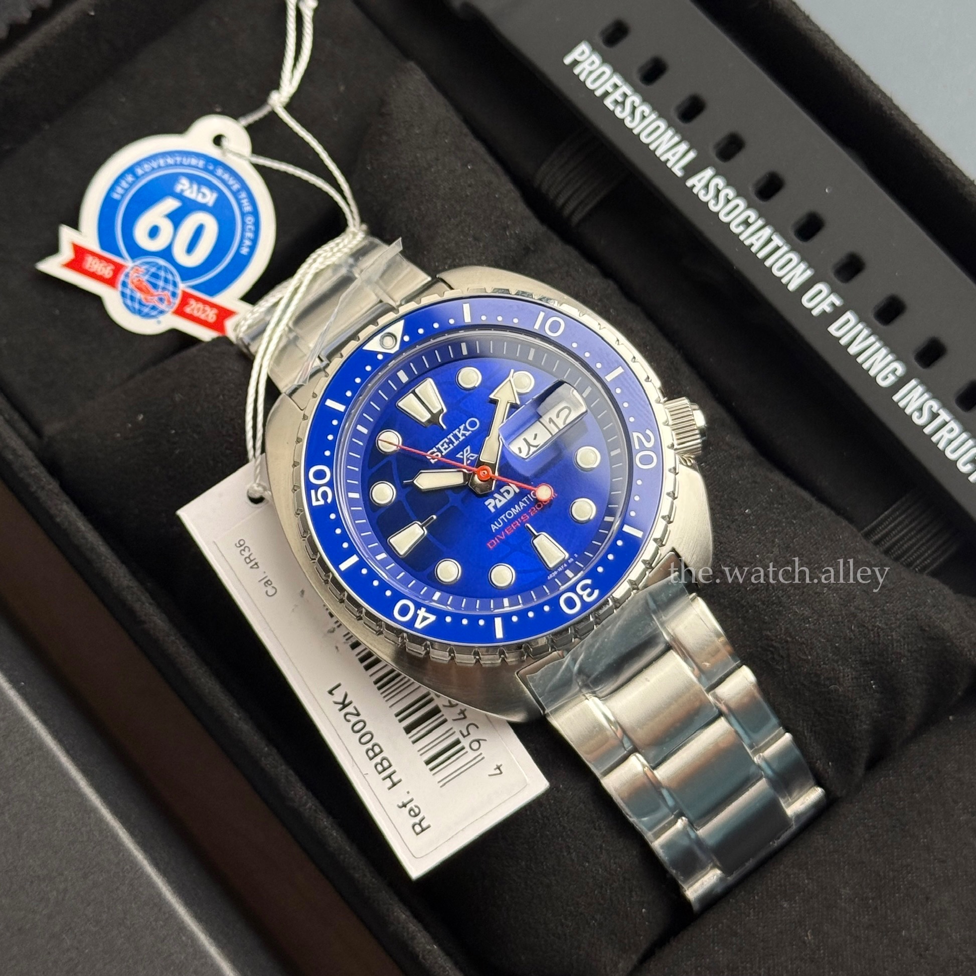 Seiko Seiko Prospex King Turtle - PADI 60th Anniversary - HBB002 / HBB002K1 Blue Dial - Limited Edition 8,000pcs - Automatic Diver’s Watch