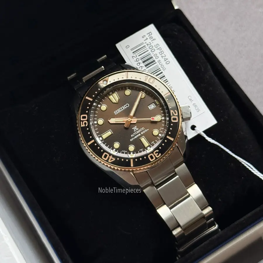 Seiko Seiko Prospex “MM200” - 1968 Diver’s Re-Interpretation Brown SPB240 / SPB240J1 - Boutique Exclusive / Special Edition