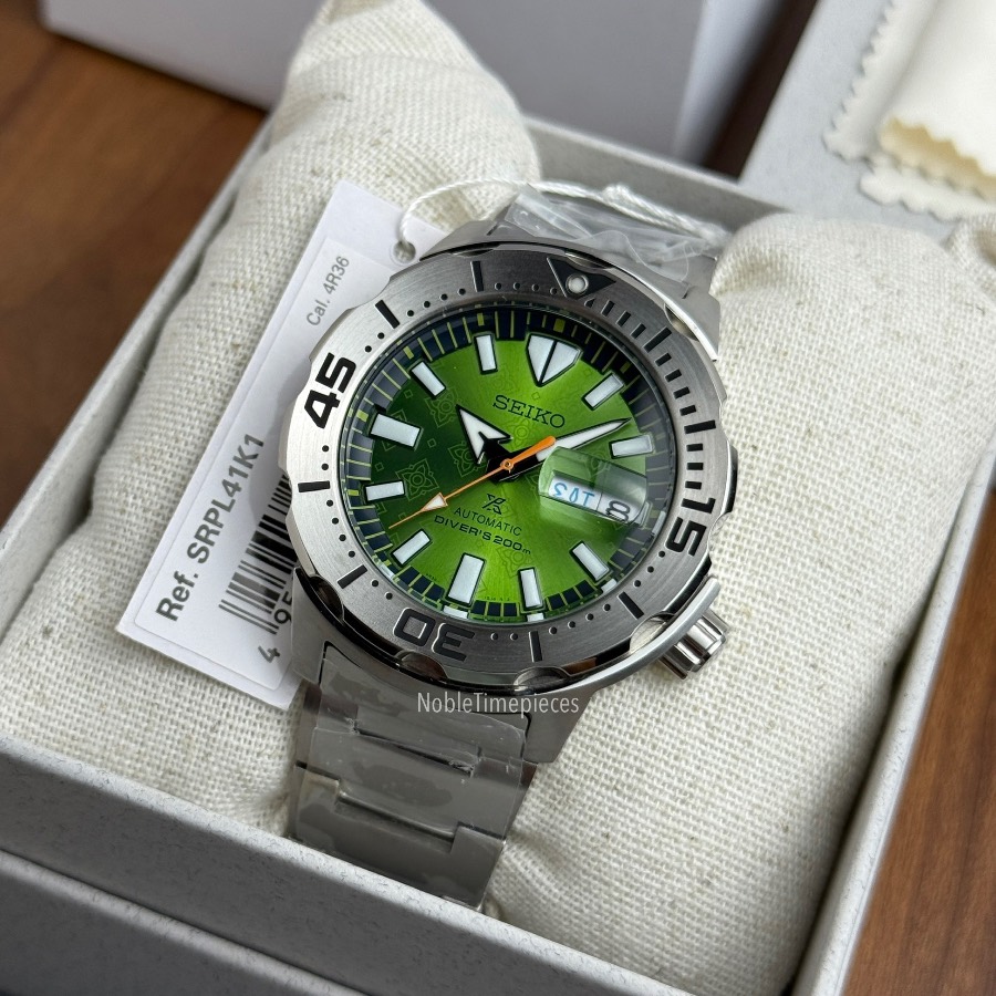 Seiko Seiko Prospex Monster - “Prajam Yam” Green Dial SRPL41 / SRPL41K1 - Thailand / Asia Limited Edition 1,000pcs
