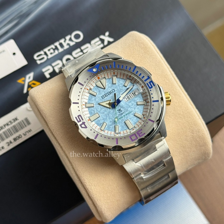 Seiko Seiko Prospex Monster “Sunshine” - SRPK53 / SRPK53K1 Blue Rainbow Dial - Thailand Limited Edition 1,500pcs