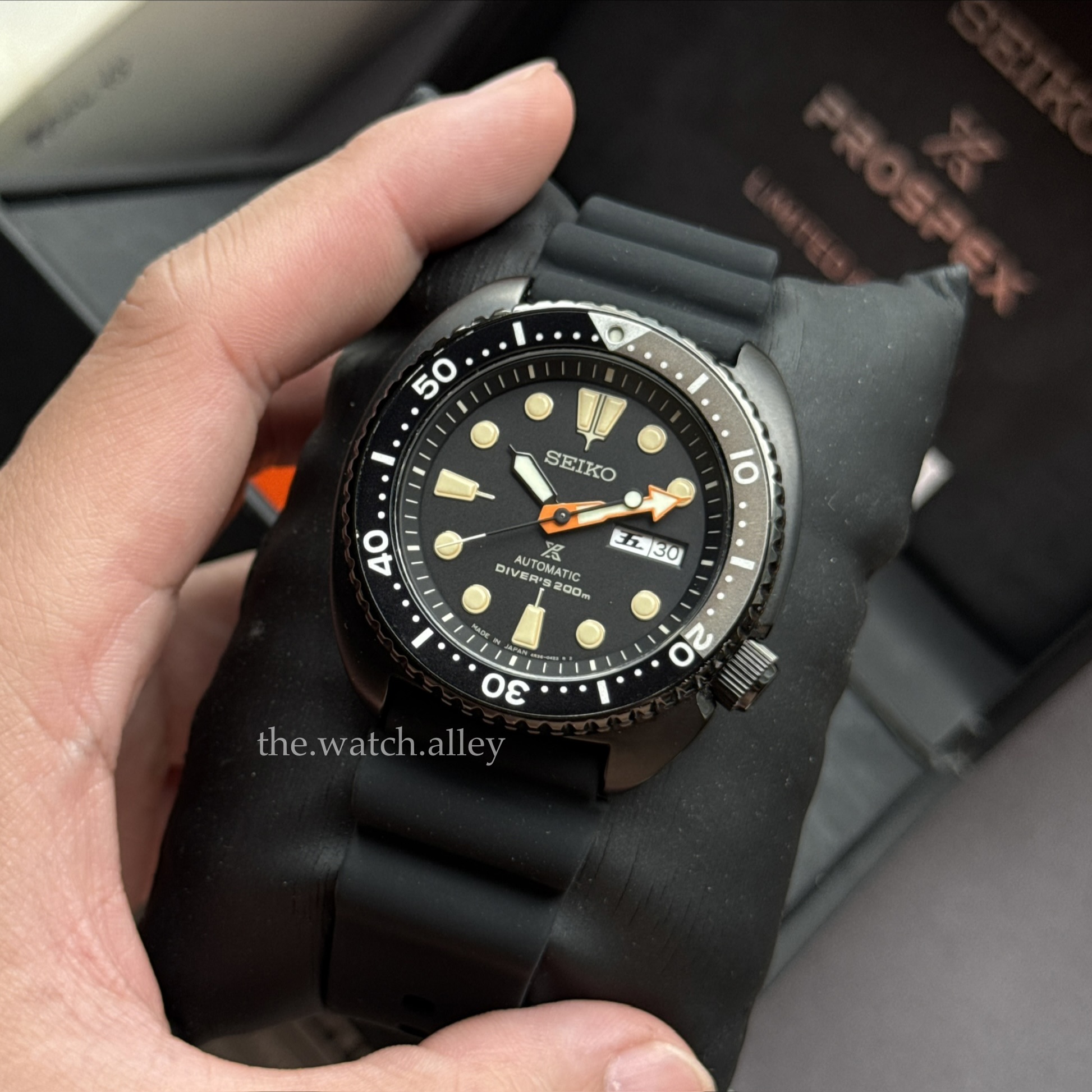 Seiko Seiko Prospex - “Ninja Turtle” 2018 SRPC49 / SRPC49J1 - Black Series Divers