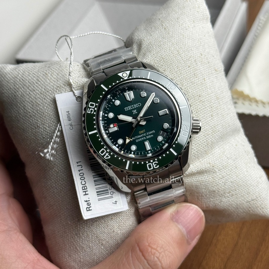Seiko Seiko Prospex Sea - HBC001 / HBC001J1 “Pacific Green / Hulk” Automatic GMT - 1968 Heritage Diver’s Watch
