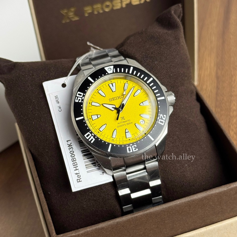 Seiko Seiko Prospex Shogurai / Samurai - HBB003 / HBB003K1 Yellow Dial - 2026 Asia-Pacific Limited Edition 2,500pcs