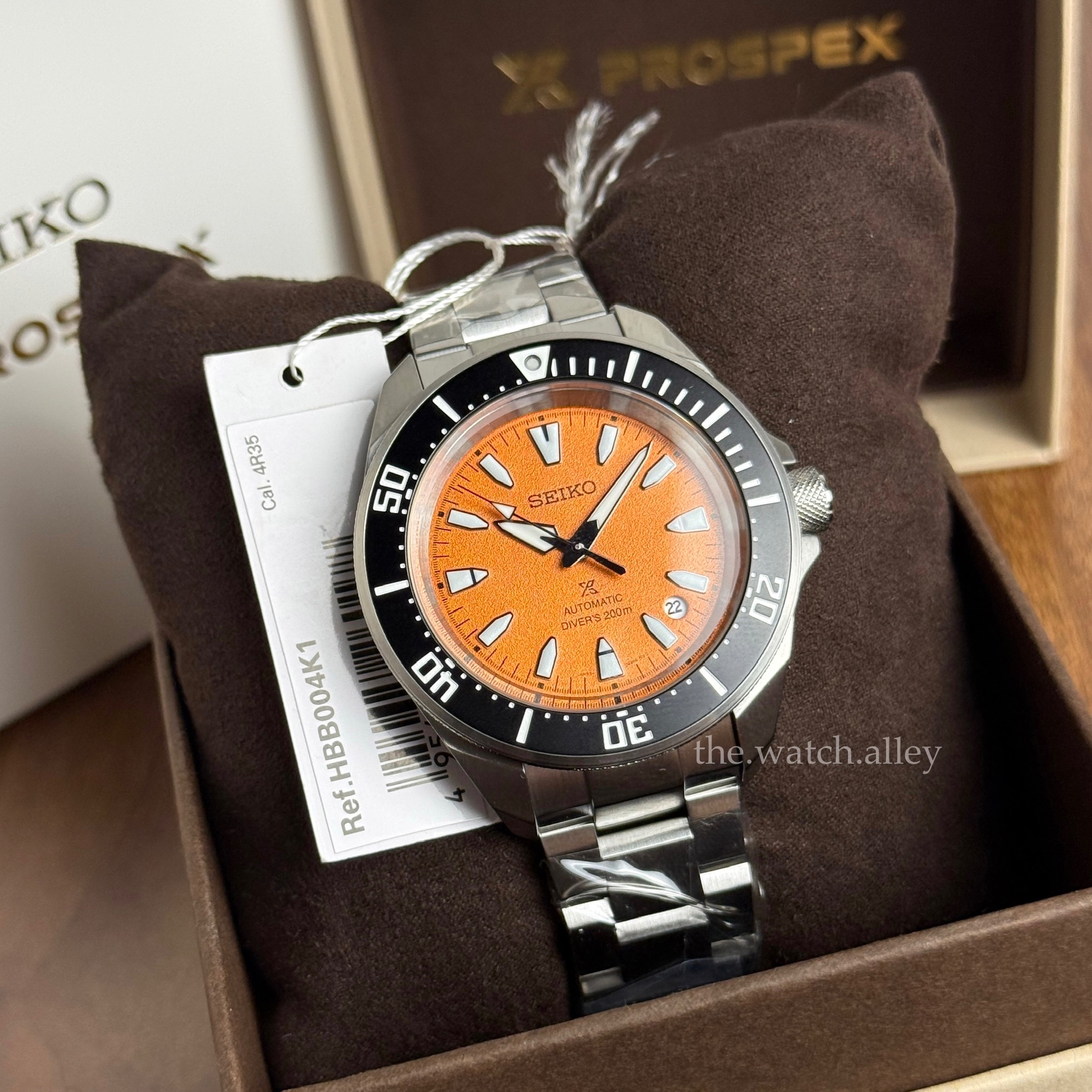 Seiko Seiko Prospex Shogurai / Samurai - HBB004 / HBB004K1 Orange Dial - 2026 Asia-Pacific Limited Edition 2,500pcs