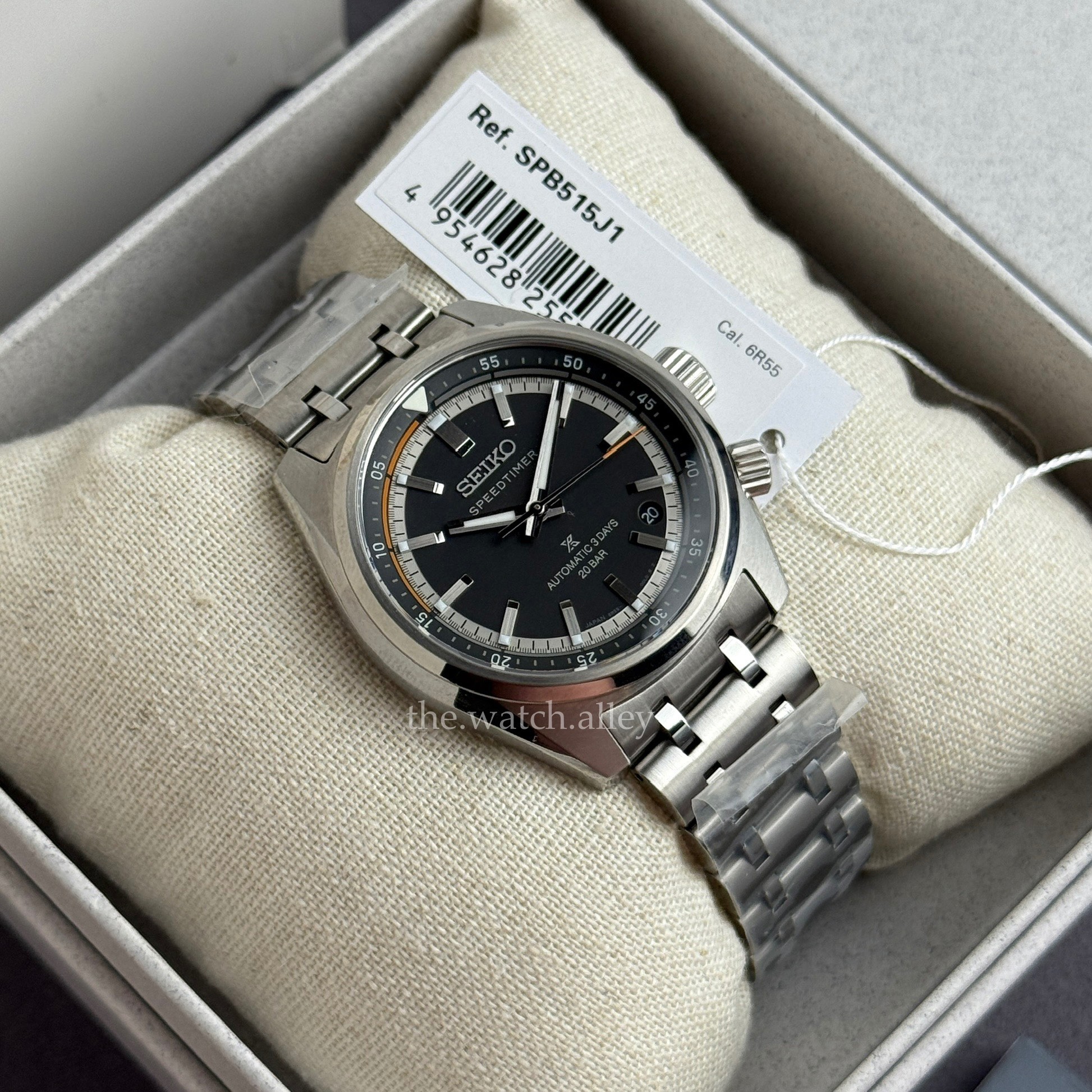 Seiko Seiko Prospex Speedtimer Mechanical - Black Dial SPB515 / SPB515J1 - Automatic 3 Days