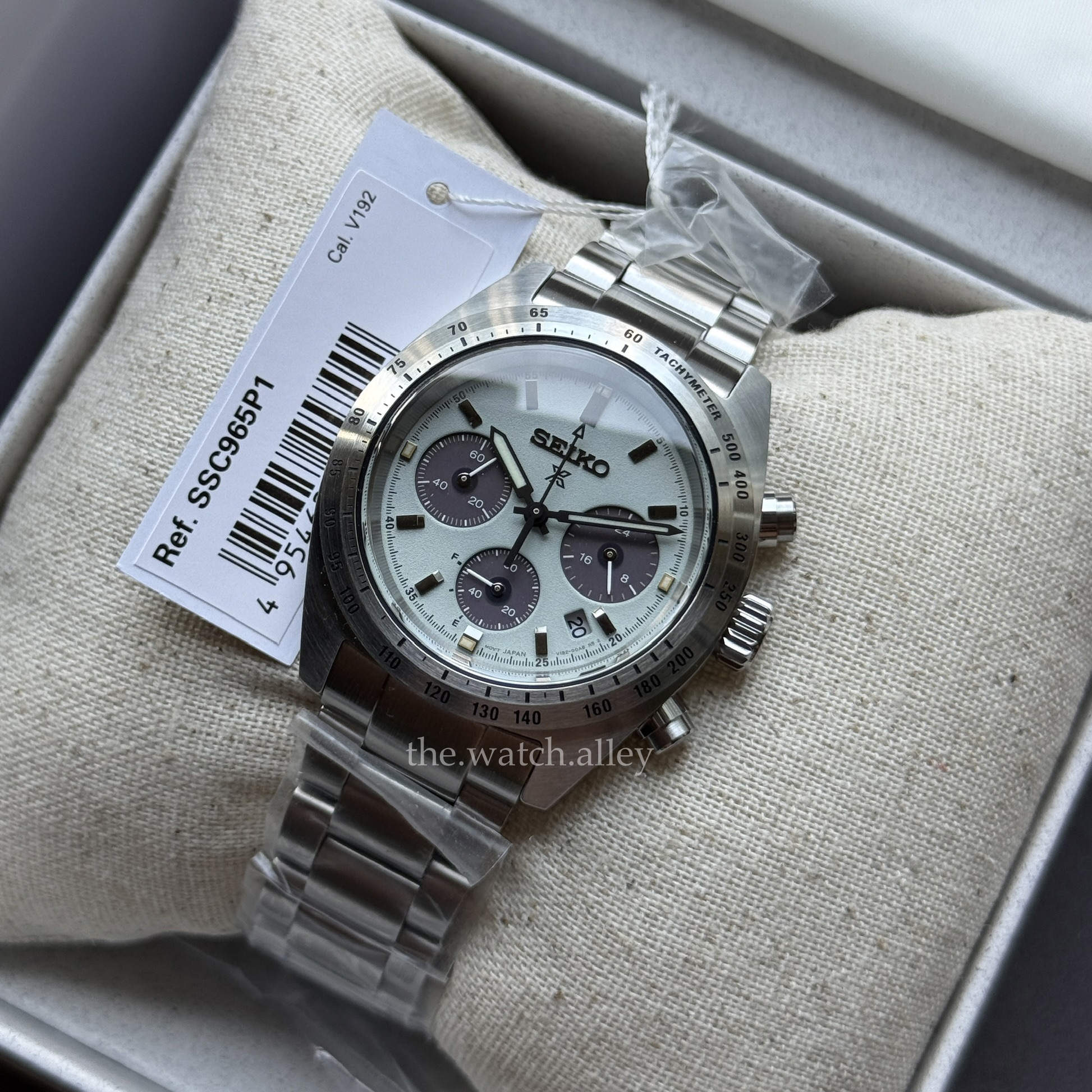 Seiko Seiko Prospex Speedtimer - Mint Green / Turquoise Dial SSC965 / SSC965P1 - Solar Chronograph
