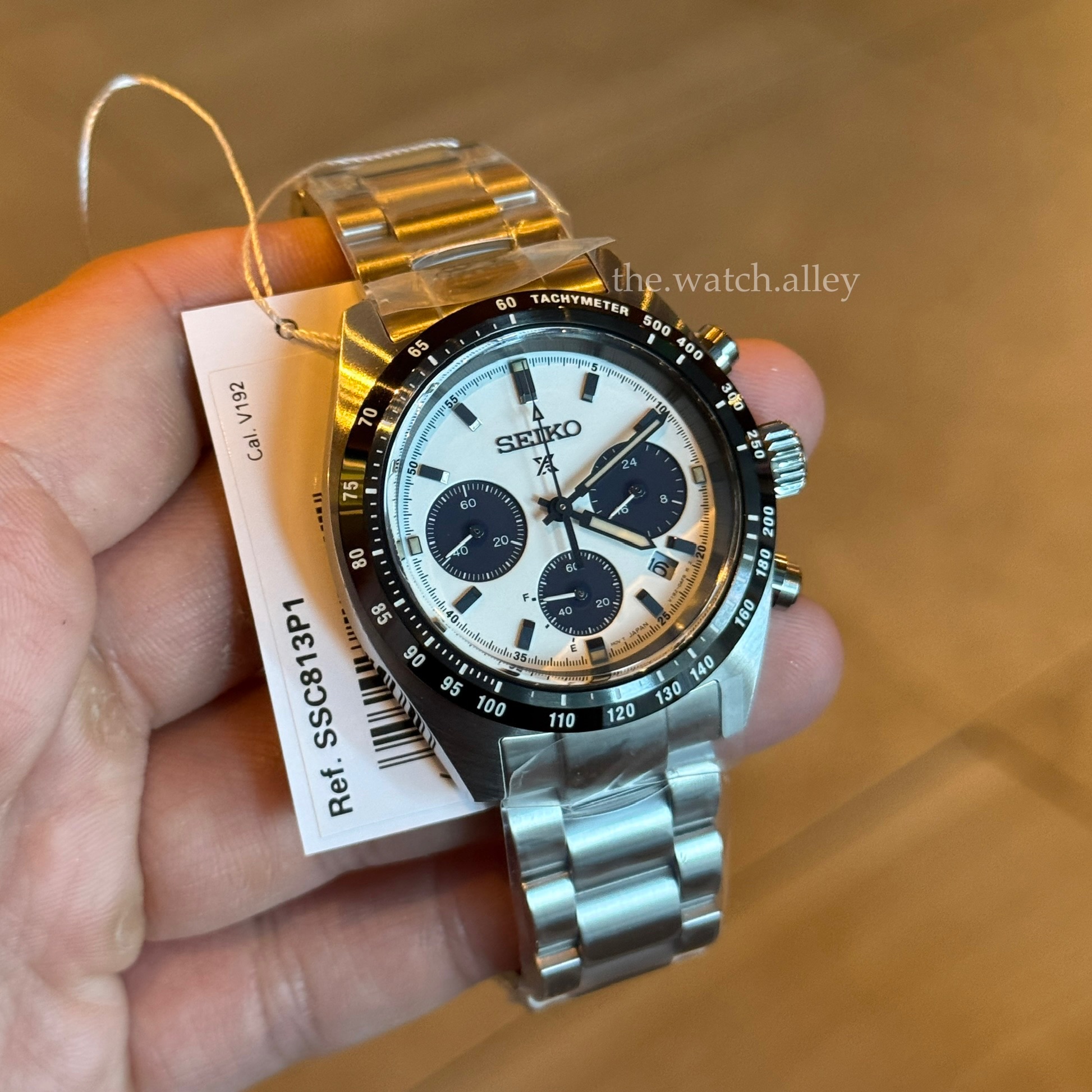Seiko Seiko Prospex Speedtimer - Panda V1 SSC813 / SSC813P1 Solar Chronograph - Discontinued Model