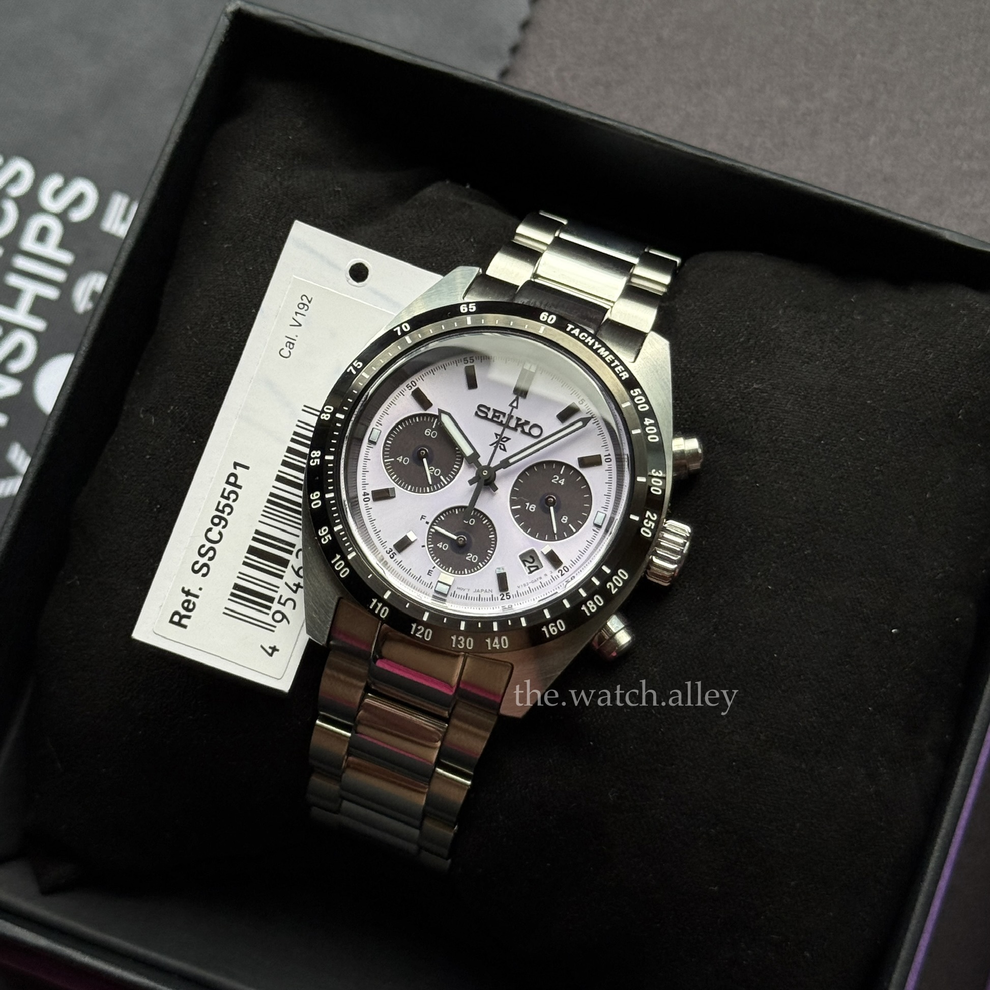 Seiko Seiko Prospex Speedtimer - Purple / Lavender Dial World Athletics Championships Tokyo 25 Limited Edition 6,000pcs SSC955 / SSC955P1 - Solar Chronograph