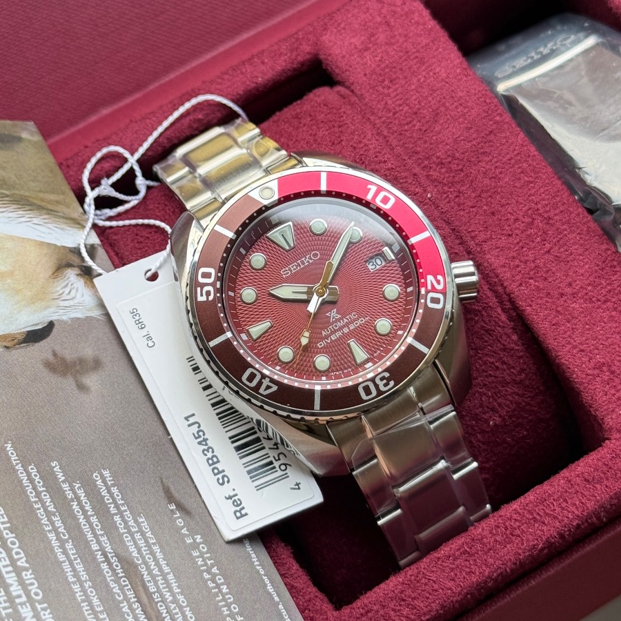 Seiko Seiko Prospex Sumo - “Philippine Eagle” SPB345 / SPB345J1 - 3rd PH Limited Edition 1,000pcs