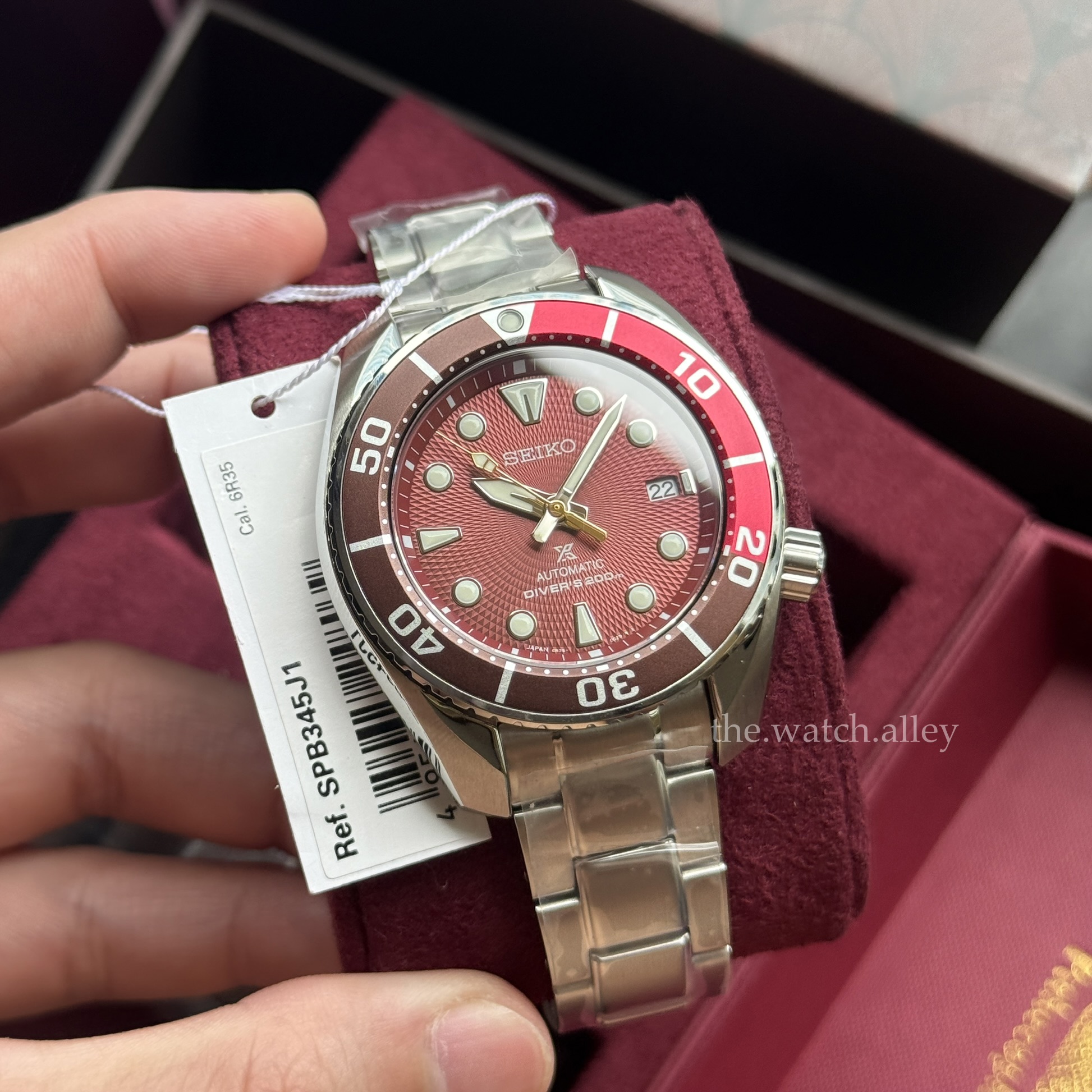 Seiko Seiko Prospex Sumo - “Philippine Eagle” SPB345 / SPB345J1 Red - 3rd PH Limited Edition 1,000pcs