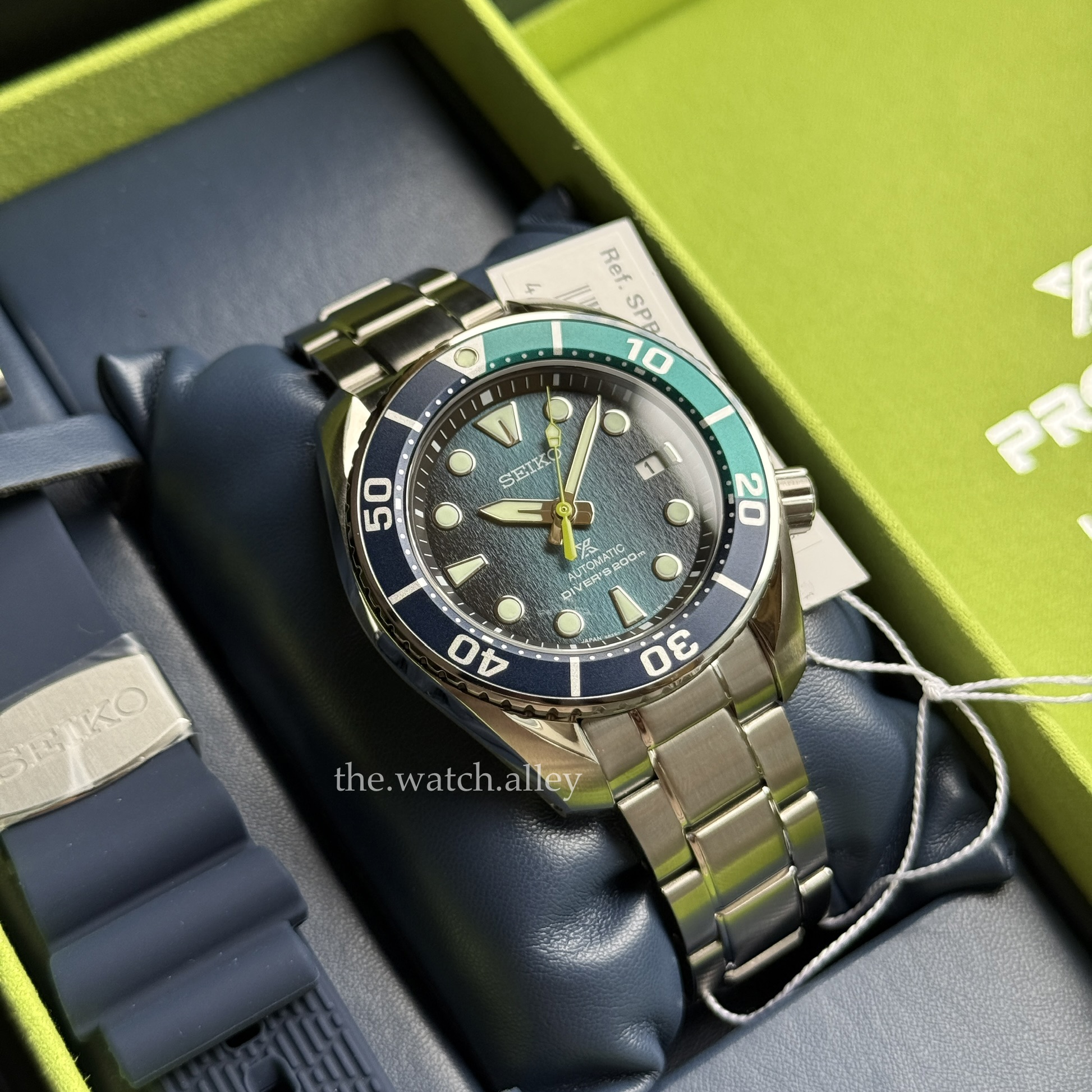 Seiko Seiko Prospex Sumo - “Silfra” Europe Exclusive SPB431 / SPB431J1 Blue Green - Limited Edition 2,000pcs