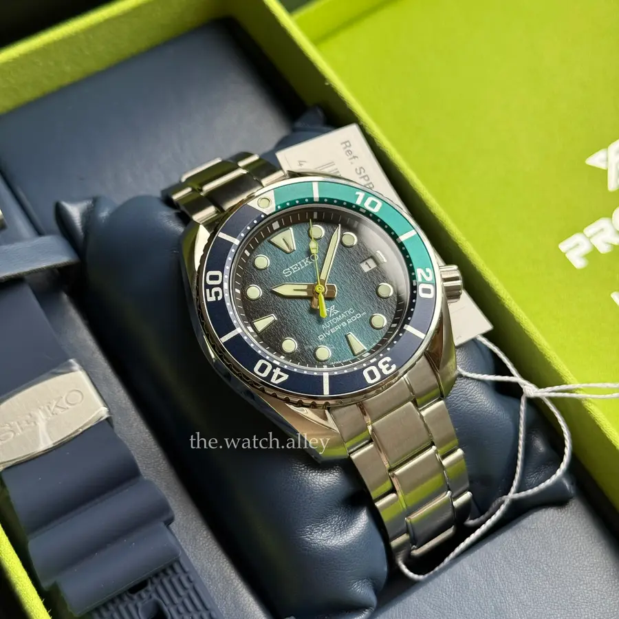 Seiko Seiko Prospex Sumo - “Silfra” Europe Exclusive SPB431 / SPB431J1 Blue Green - Limited Edition 2,000pcs