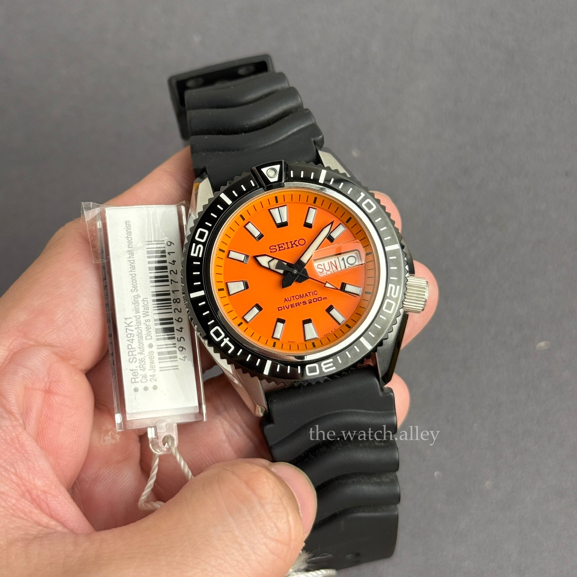 Seiko Seiko Stargate II - Orange Divers SRP497 / SRP497K1 - Discontinued Model